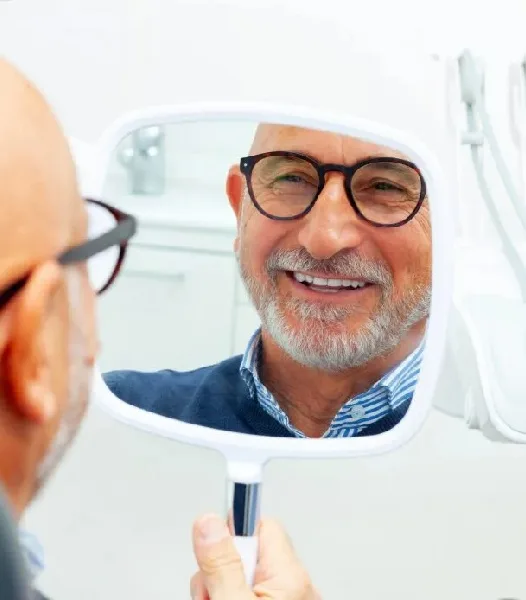 Calm patient of restorative dentist in Macquarie Park